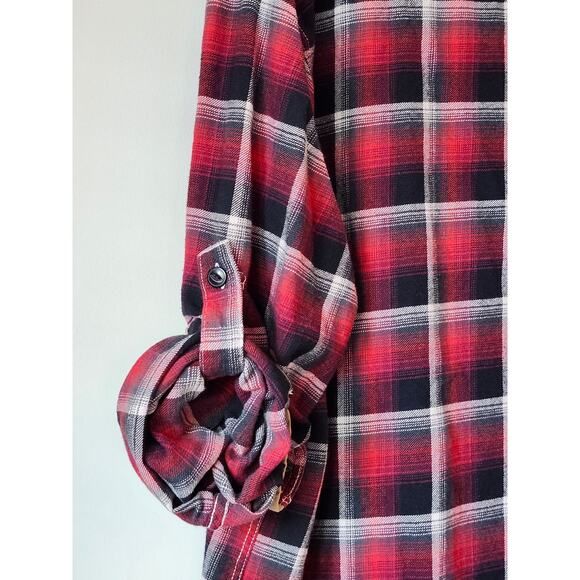 Mountain and Isles Mens Plaid Flannel Jacket Outdoor Country Farm Work XL A0041 - Picture 6 of 6